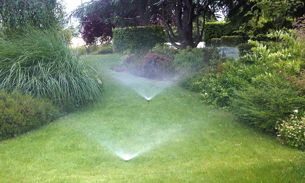 Pose d'arrosage intégré sur le Bassin d'Arcachon - Les Jardins d'Eden