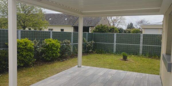 pergola cerame jardin avrillé
