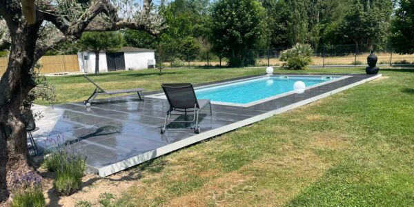 réalisation d'une piscine à angers